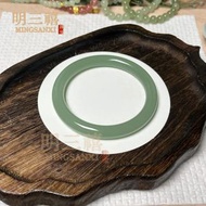 東陵玉手鐲 晴水色手鐲 油青色手鐲 女圓條遠山黛玉鐲 和田玉平替