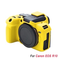 ✵■ For Canon EOS R10 Camera Protective Case Soft Silicone Soft High Quality Natural Silicone Material Protect Housing