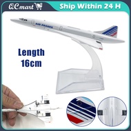 Diecast Alloy ATR72 Firefly Avianca Airlines Concorde France Airways for Collection Children Gift