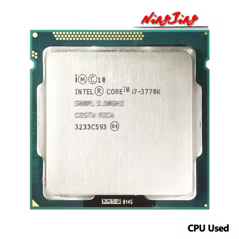 Used Intel Core i7-3770K i7 3770K 3.5 GHz 8M 77W LGA 1155