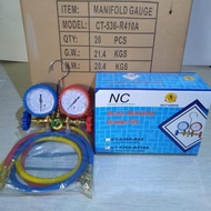 Selling Manifold gauge/Alaster Pressure gauge 800Psi R410 R32 R22 R134