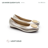 LA BELLA รุ่น LB AMORE QUEEN FLATS - LIGHT GOLD 37 One