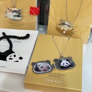 🈶現貨 #韓國代購 KR🇰🇷 韓國代購 愛寶樂園 Everland Fubao 푸바오 福寶 熊貓頸鏈 (價錢重新更改) [查詢．購買請Wts/signal 97756599]
