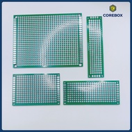 Combo of 3 Premium FR4 Fiberglass Double-Sided Perforated Copper Tips (2x8 / 3x7 / 4x6 / 7x9cm) - Ti