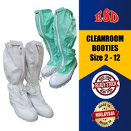 ESD cleanroom booties shoes