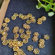 M1207F10 Gold-Plated Color-Preserving Receptacle, About 5.3 * 5.5 * 1.2mm,/50 Pcs/Set