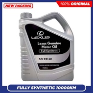LEXUS 5W20 SN Fully Synthetic Engine Oil (4L)