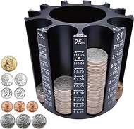 Coin Sorter Change Counter Pen Holder Coin organizer Coin Wrappers, Coin Counter Machine Coin holder Store 540pcs, Easy to Use &amp; Accurate Used at Home &amp; Office