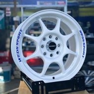 [ 1 SET] WedsSport TC05 Sport Rim 15 / 16 / 17 Inch 4H100 4H114.3 8H100/114.3 Lightweight Racing Whe