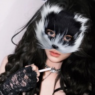 Fox fur mask cosplay mask/ halloween mask/