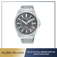 Alba Philippines AU4035X1 Gray Dial Stainless Steel Strap Men's Automatic Watch 43mm