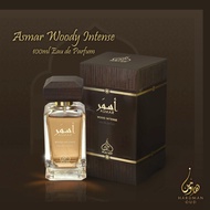 ASMAR WOOD INTENSE EDP 100ML, Arabic Dubai Original Perfume Rayef 100ml Haruman Oud, First time in M
