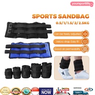 Ankle Weights Wrist Weights Sand bag Wrist Arm Leg Exercise [0.5KG 1KG 1.5KG 2KG]