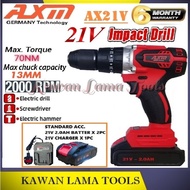 AXM AX21V 13MM 70NM Cordless Impact Drill AX21V - 13MM
