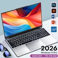 【3-Year-Warranty】New Windows 11 Laptop 15.6" FHD  Intel i7 laptop 16GB RAM DDR4 2TB SSD 1920*1080 Re
