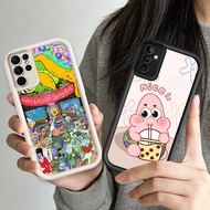 HP O-46 SpongeBob Casing Siliconehp for Samsung S21 M15 A54 A17 S24 S25 FE A26 A55 Ultra 5G