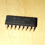 IC CMOS Decade Counter CD4013BE CD4026 CD4071 CD4543 - CD4026BE CD4071BE CD4543BE Texas Instrument D