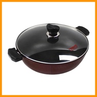 [kitchenart] Geumsangcheomhwa Induction Multi-purpose Wok Pan, 34cm, 1pc / Korean Wok Pan / Inductio