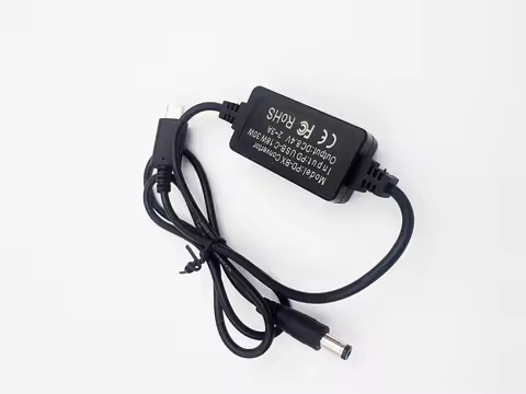 USB-C PD Convertor to 5.5*2.1mm for Camera DC Coupler PW20 AC-PW20 FW50 FZ100 Canon DR400 (BP511) DR