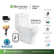 SORENTO WC One Piece Bathroom Water Closet WC SRTWC287-RL water closet jamban tandas