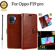 Oppo F3 F3+ F5 wallet Case F7 F9 F9 Pro F11 F11 Pro F17 Pro F19 pro wallet Case Leather wallet Leath