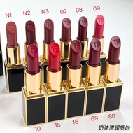 New Clothes New Clothes Special/36 Tf Black Thick Tube LipstickColor Number Matte 08-09-15-16-24-25-