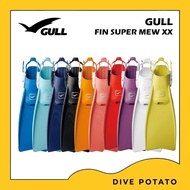 Gull Supermew XX Fins open heel Scuba New Season 2026