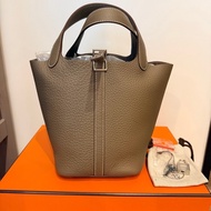 Hermes picotin 18 大象灰