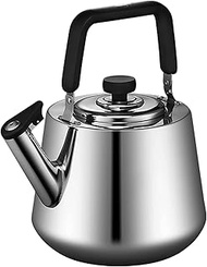 Home Office Kettle Stove Top Whistling Tea Kettle for Stove Top Camping Kettles for Boiling Water Camping Coffee Pot for Hiking Picnic Travel Camping Kettle