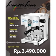 Espresso Machine FCM3605 / Mesin Kopi FCM 3605 Best Seller
