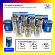 Mascotop RobinOne Capacitor CBB65 Kapasitor Aircond Outdoor Compressor Mascotop 25uF 30uF 35uF 40uF 