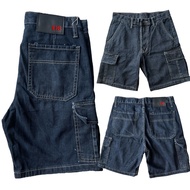 CPS กางเกงยีนส์ขาสั้นคาร์โก้ สไตล์เกาหลี ทรง Regular Fit ทรง Straight ขากระบอก ขนาด 28-42