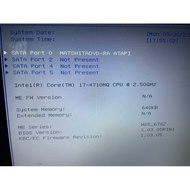 Laptop CPU i7-4710MQ SR1PQ gen 4 i7 4710MQ SR1PQ