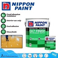 Nippon Paint EA7 epoxy floor paint / Cat lantai rumah / Cat lantai simen - 5 LITER (4.375L Base and 