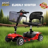 RydoEbike Electric Scooter Wheelchair for Elderly | 4 Wheels OKU Mobility Bike | Kerusi Roda Elektri