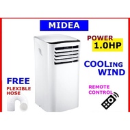 *PROMO*Midea Portable Aircond 1.0 HP MPH-09CRN1