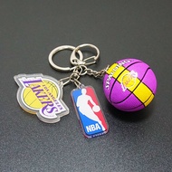 NBA Basketball Keychain Acrylic Keychain Keychain Backpack Pendant