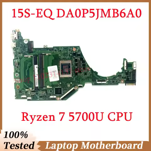 For HP Pavilion 15S-FQ 15S-EQ High Quality DA0P5JMB6A0 Mainboard With Ryzen 7 5700U CPU Laptop Mothe