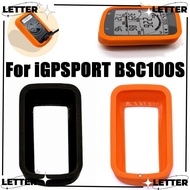LET Speedometer Silicone , Soft Non-slip Bike Computer Protective Cover, Universal Shockproof Bicycle Computer Protector for IGPSPORT BSC100S iGS100S Bike Accessories
