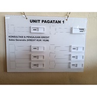 Custom sliding Signboard