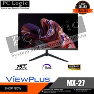 VIEWPLUS  MX-27 27" INCH FLAT MONITOR ( 75Hz  / 5ms ) (FREE VIEWPLUS MOUSEPAD & HEADSET HOLDER)