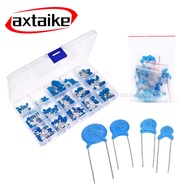 100/300Pcs 1/2/3KV High Voltage Ceramic Capacitor Assortment Kit  102K 103K 152K 221K 222K 332K 471K