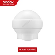 Godox AK-R22 AKR22 Silica Gel Diffusion Dome Kit for Godox V1 AD100ProAD200PRO add H200R