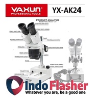 YAXUN AK24 MICROSCOPE TRINOCULAR MICROSCOPE DIGITAL MICROSCOPE HP - THERSAA MART