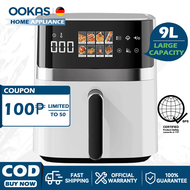 🔥 🔥 OOKAS 7L 9L air fryer oven large capacity digital touch air fryer, mechanical type Household Smo
