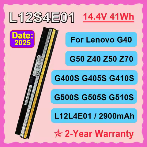 DODOMORN L12S4E01 Laptop Battery For Lenovo G40 G50 Z40 Z50 G400S G500S G510S G410S G405S G505S S410