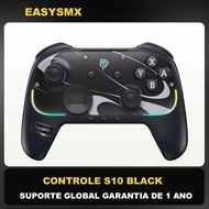 EasySMX S10 Wireless Gamepad RGB Controller Compatible with Switch 1/2/PC/Phone/Steam/TV HD Vibratio