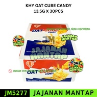 *Halal* KHY OAT CUBE CANDY 13.5G X 30PCS JM5277