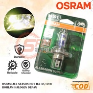 Osram All Season Super HS1 H4 35watt 12V Halogen AC DC Motorcycle Headlight Translucent Fog