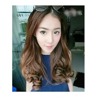 [FREE HAIRNET] HV21 CURLY SAUSAGE WIG - LIGHTBROWN (KIM)